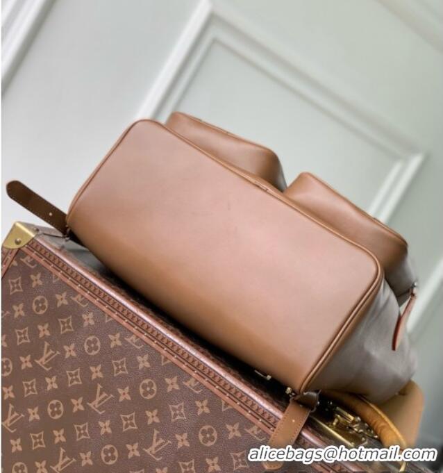 Promotional Louis Vuitton Montsouris Cargo Backpack in Caramel Calfskin M28380 2026