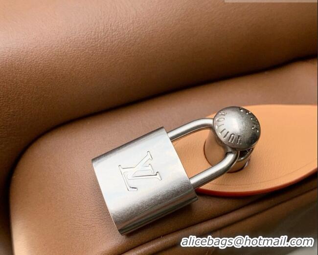 Promotional Louis Vuitton Montsouris Cargo Backpack in Caramel Calfskin M28380 2026
