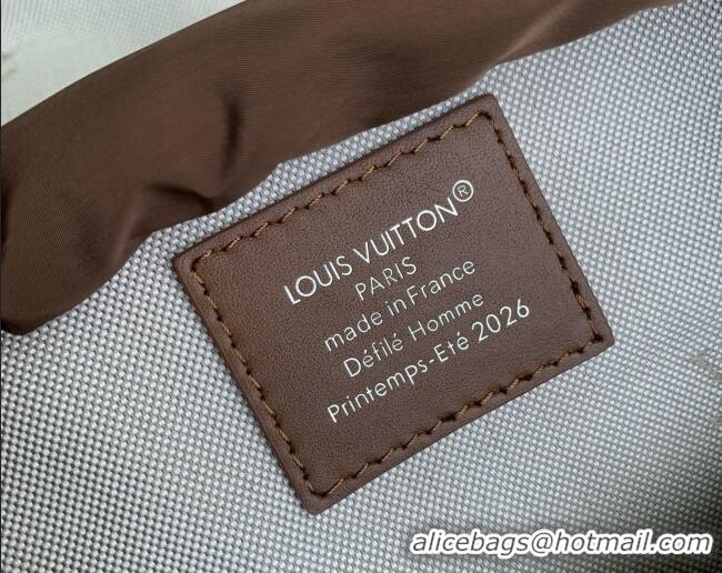 Promotional Louis Vuitton Montsouris Cargo Backpack in Caramel Calfskin M28380 2026