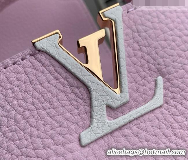 Grade Quality Louis Vuitton Capucines MM Bag in Pink Taurillon Leather M29439 2026