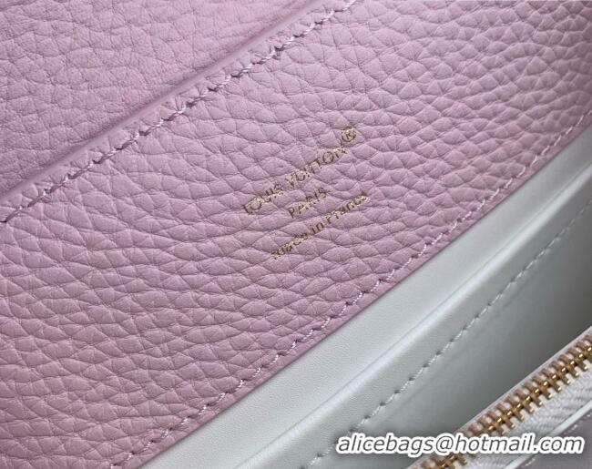 Grade Quality Louis Vuitton Capucines MM Bag in Pink Taurillon Leather M29439 2026