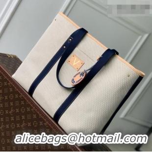 Reasonable Price Louis Vuitton Escale Bag in Ocean Blue Organic Cotton M28503 2026