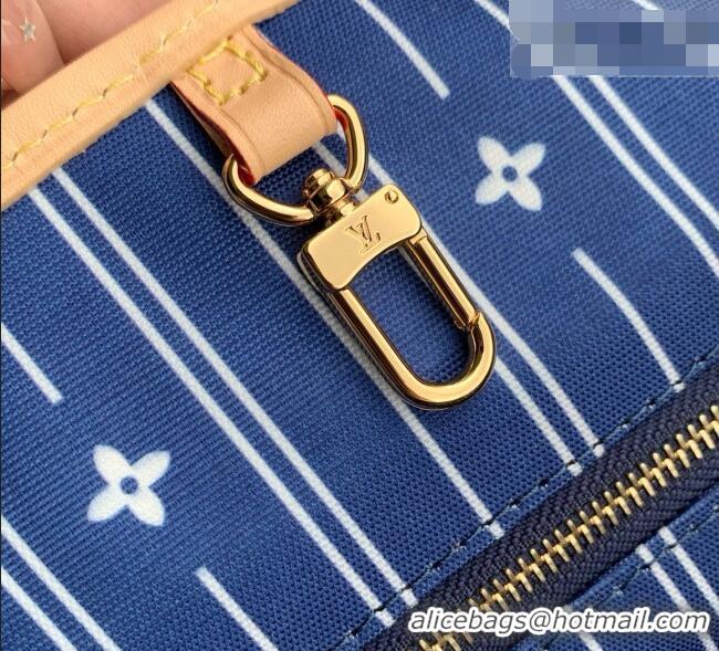 Reasonable Price Louis Vuitton Escale Bag in Ocean Blue Organic Cotton M28503 2026
