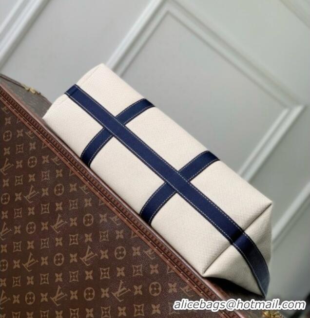 Reasonable Price Louis Vuitton Escale Bag in Ocean Blue Organic Cotton M28503 2026