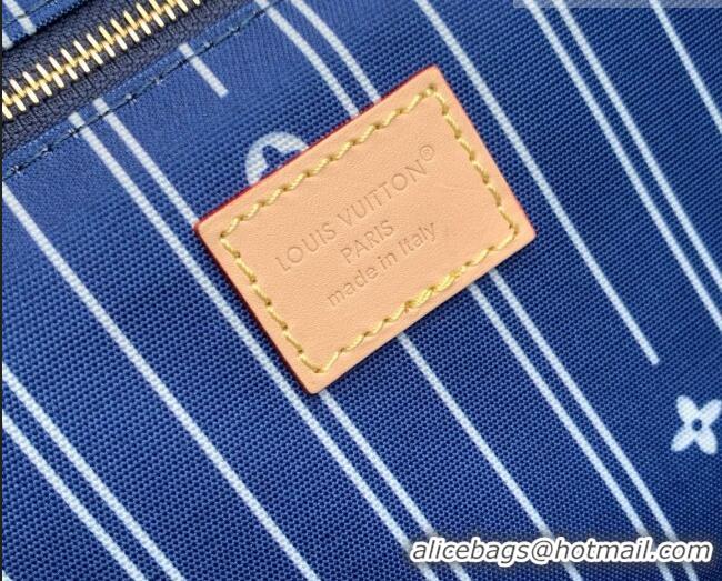 Reasonable Price Louis Vuitton Escale Bag in Ocean Blue Organic Cotton M28503 2026