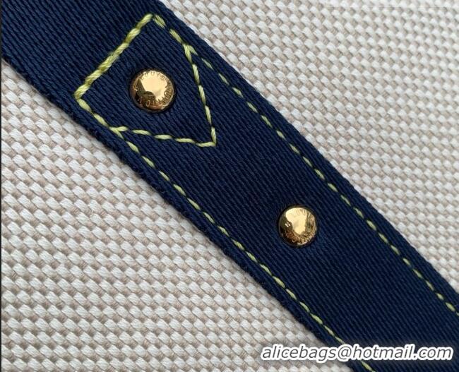 Reasonable Price Louis Vuitton Escale Bag in Ocean Blue Organic Cotton M28503 2026