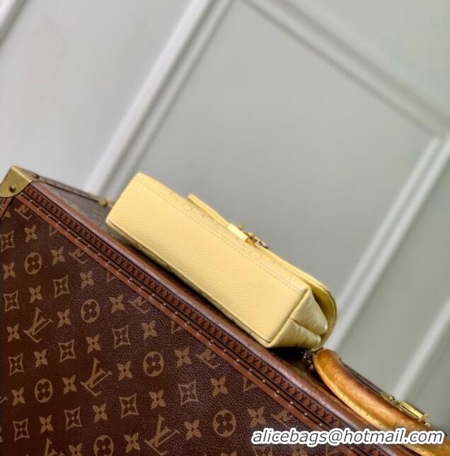 Trendy Design Louis Vuitton Nano Madeleine Bag in Monogram Empreinte Leather M29378 Yellow 2026