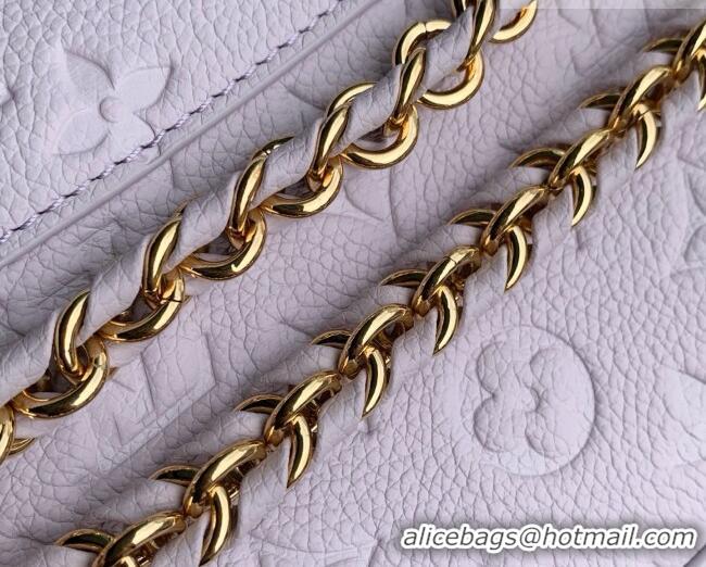 Shop Best Louis Vuitton Nano Madeleine Bag in Monogram Empreinte Leather M29380 Sweet Lavender 2026