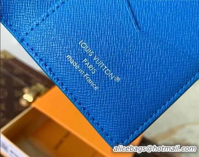 Promotional Louis Vuitton Pocket Organizer in Blue Monogram Sports & Leisure Monogram Canvas M28812 2026