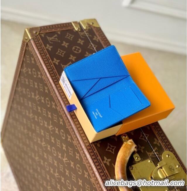 Promotional Louis Vuitton Pocket Organizer in Blue Monogram Sports & Leisure Monogram Canvas M28812 2026