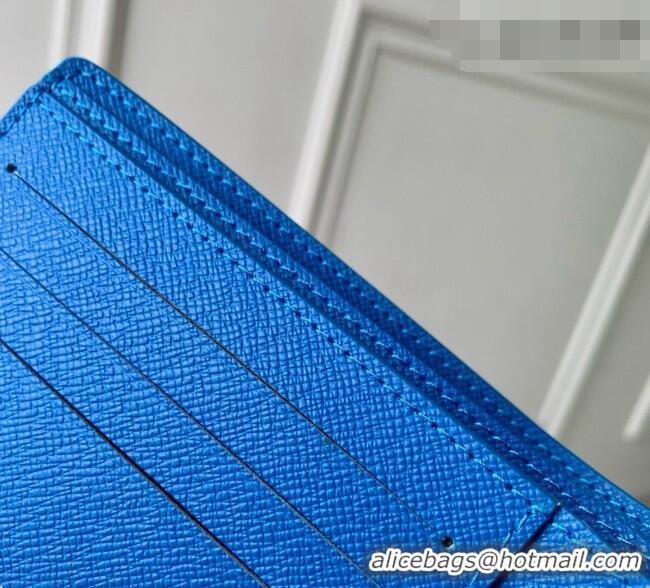 Famous Brand Louis Vuitton Multiple Wallet in Blue Monogram Sports & Leisure Monogram Canvas M28812 2026