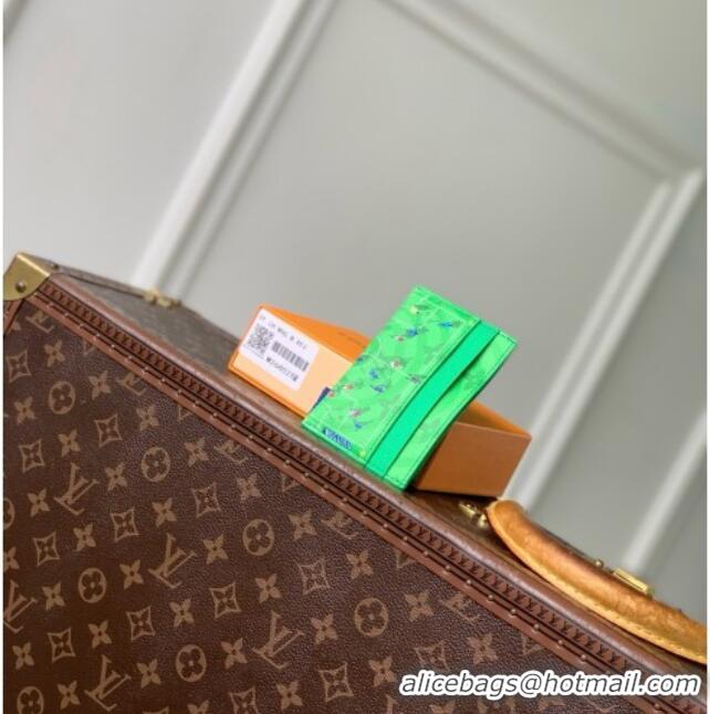 Discount Design Louis Vuitton Double Card Holder in Soccer Green Monogram Canvas M26802 2026