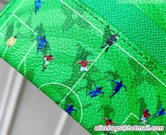 Discount Design Louis Vuitton Double Card Holder in Soccer Green Monogram Canvas M26802 2026