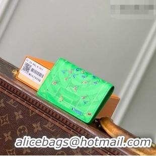 Promotional Louis Vuitton Pocket Organizer in Soccer Green Monogram Canvas M26799 2026