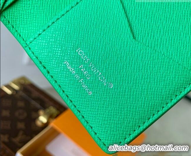 Promotional Louis Vuitton Pocket Organizer in Soccer Green Monogram Canvas M26799 2026