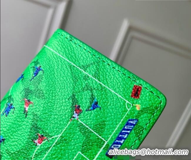 Promotional Louis Vuitton Pocket Organizer in Soccer Green Monogram Canvas M26799 2026