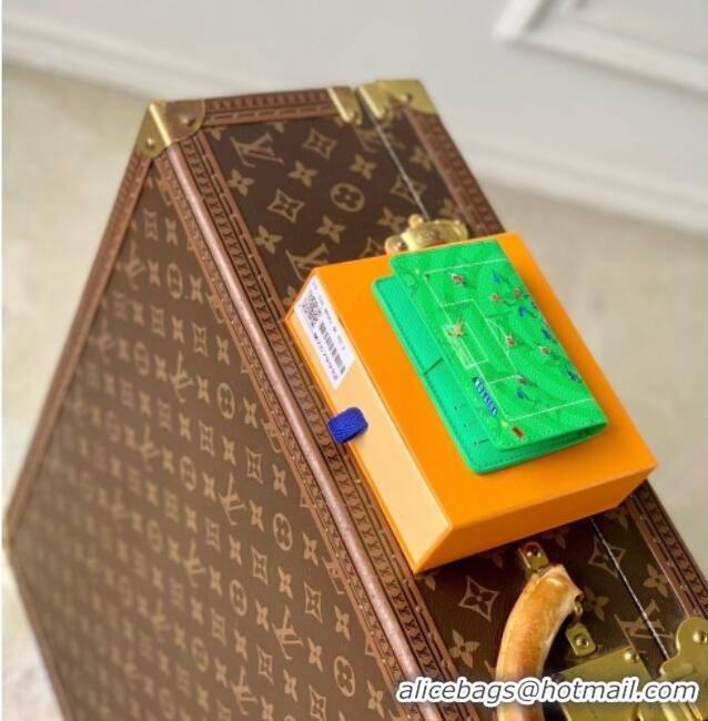 Promotional Louis Vuitton Pocket Organizer in Soccer Green Monogram Canvas M26799 2026