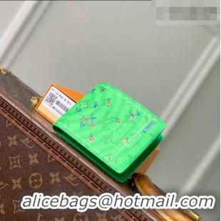 Top Grade Louis Vuitton Multiple Wallet in Soccer Green Monogram Canvas M28809 2026