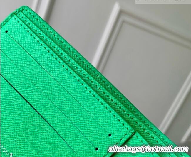Top Grade Louis Vuitton Multiple Wallet in Soccer Green Monogram Canvas M28809 2026