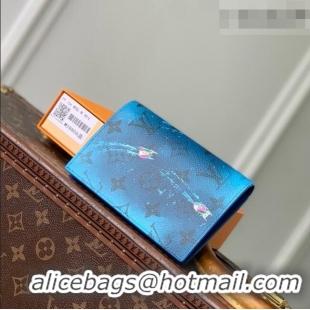 Promotional Louis Vuitton Passport Cover in Blue Monogram Sports & Leisure Monogram Canvas M26749 2026