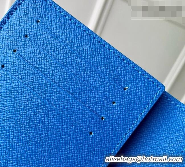 Promotional Louis Vuitton Passport Cover in Blue Monogram Sports & Leisure Monogram Canvas M26749 2026