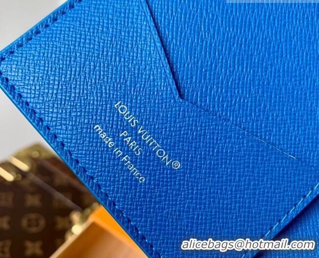 Promotional Louis Vuitton Passport Cover in Blue Monogram Sports & Leisure Monogram Canvas M26749 2026