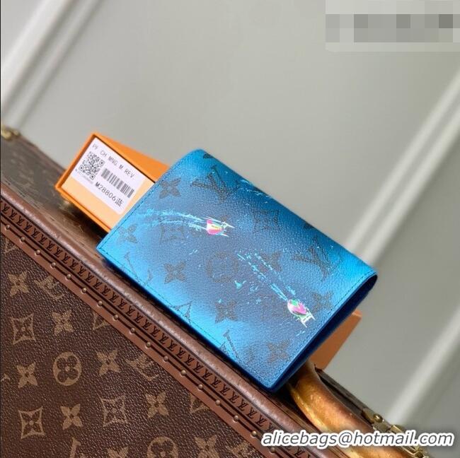 Promotional Louis Vuitton Passport Cover in Blue Monogram Sports & Leisure Monogram Canvas M26749 2026