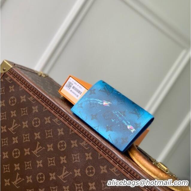 Promotional Louis Vuitton Passport Cover in Blue Monogram Sports & Leisure Monogram Canvas M26749 2026