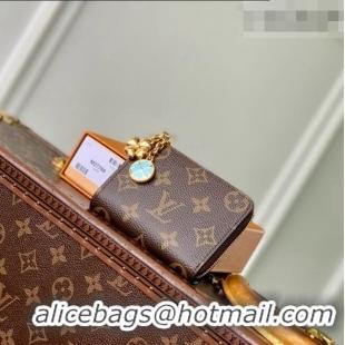 Top Grade Louis Vuitton Portefeuille Noah Compact Coin Purse M27768 Blue 2026