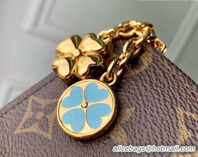 Top Grade Louis Vuitton Portefeuille Noah Compact Coin Purse M27768 Blue 2026