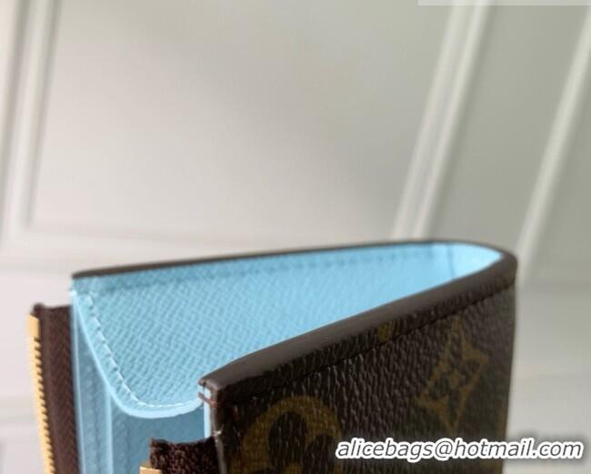 Top Grade Louis Vuitton Portefeuille Noah Compact Coin Purse M27768 Blue 2026