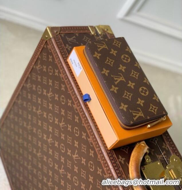 Buy Promotional Louis Vuitton Monogram Canvas Zippy Wallet Japan Limited Edition M28278 Blue 2026