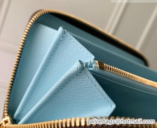 Buy Promotional Louis Vuitton Monogram Canvas Zippy Wallet Japan Limited Edition M28278 Blue 2026