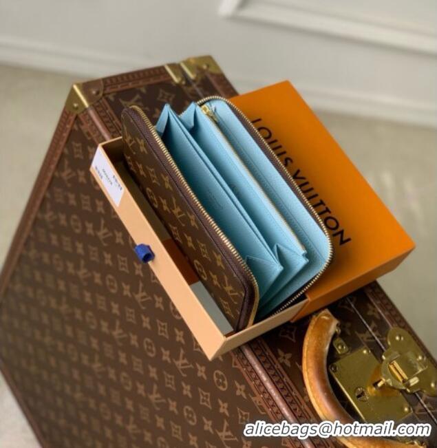 Buy Promotional Louis Vuitton Monogram Canvas Zippy Wallet Japan Limited Edition M28278 Blue 2026