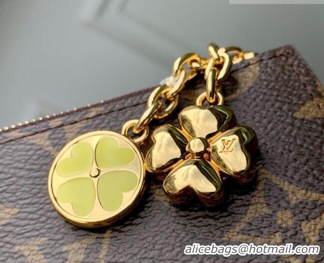 Top Quality Louis Vuitton Monogram Porto Cults Romy Card Case M27771 Yellow 2026