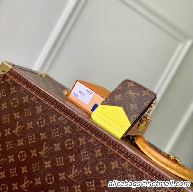 Top Quality Louis Vuitton Monogram Porto Cults Romy Card Case M27771 Yellow 2026