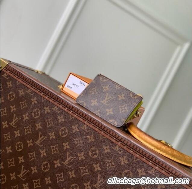 Top Quality Louis Vuitton Monogram Porto Cults Romy Card Case M27771 Yellow 2026