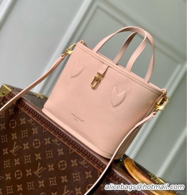 Promotional Louis Vuitton Neverfull Inside Out BB Bag in Monogram Canvas & Cowhide Leather M28236 Limestone Pink 2026
