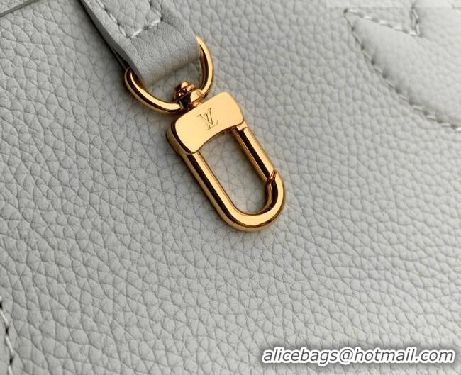 Top Design Louis Vuitton Neverfull Inside Out BB Bag in Monogram Canvas & Cowhide Leather M28236 Celadon Green 2026