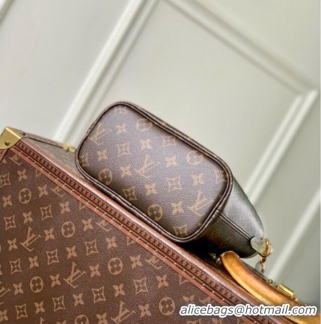 Top Design Louis Vuitton Neverfull Inside Out BB Bag in Monogram Canvas & Cowhide Leather M28236 Celadon Green 2026