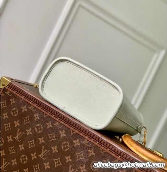 Top Design Louis Vuitton Neverfull Inside Out BB Bag in Monogram Canvas & Cowhide Leather M28236 Celadon Green 2026