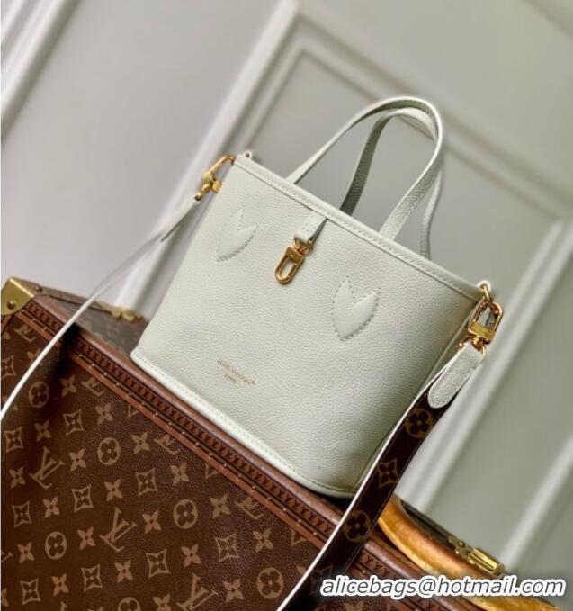 Top Design Louis Vuitton Neverfull Inside Out BB Bag in Monogram Canvas & Cowhide Leather M28236 Celadon Green 2026