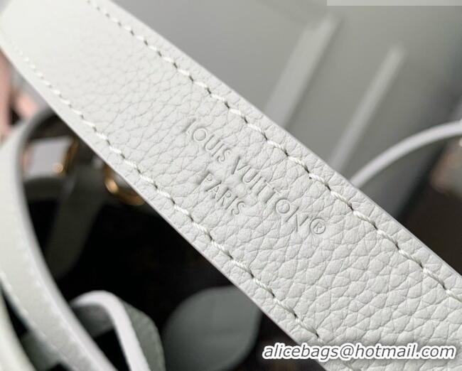 Top Design Louis Vuitton Neverfull Inside Out BB Bag in Monogram Canvas & Cowhide Leather M28236 Celadon Green 2026