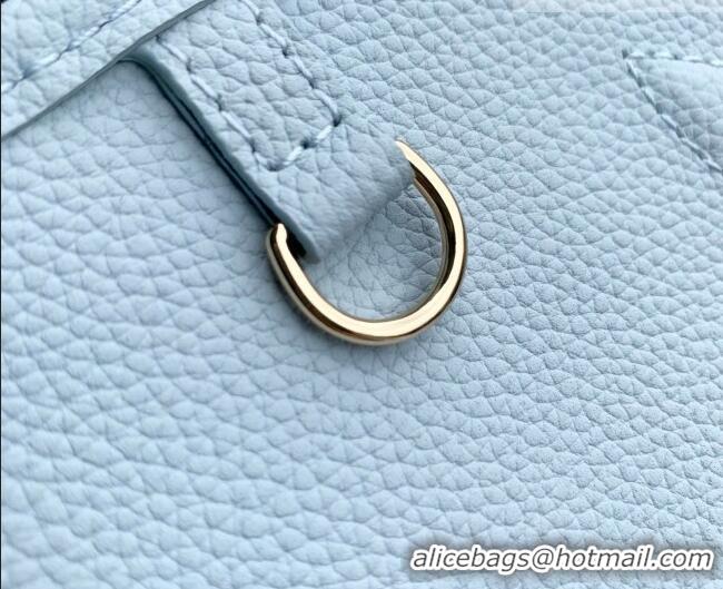 Best Quality Louis Vuitton Neverfull Inside Out BB Bag in Monogram Canvas & Cowhide Leather M28336 Sky Blue 2026