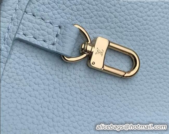 Best Quality Louis Vuitton Neverfull Inside Out BB Bag in Monogram Canvas & Cowhide Leather M28336 Sky Blue 2026