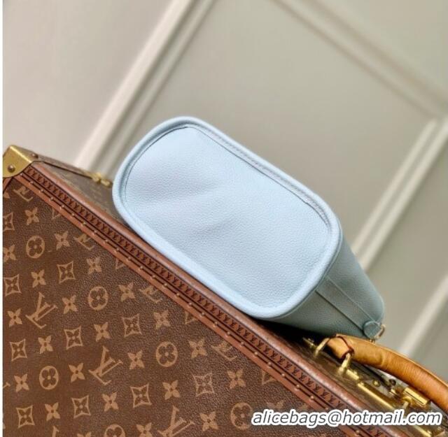 Best Quality Louis Vuitton Neverfull Inside Out BB Bag in Monogram Canvas & Cowhide Leather M28336 Sky Blue 2026