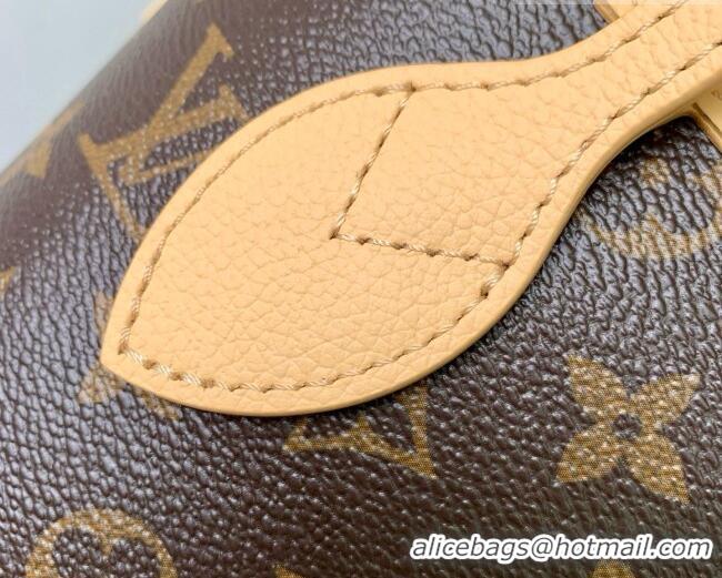 Well Crafted Louis Vuitton Neverfull Inside Out BB Bag in Monogram Canvas & Cowhide Leather M29228 Yellow 2026