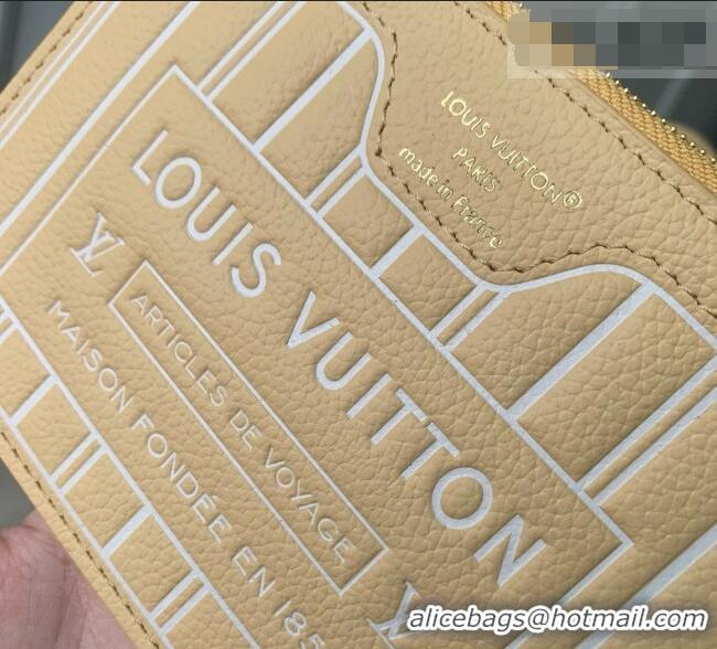 Well Crafted Louis Vuitton Neverfull Inside Out BB Bag in Monogram Canvas & Cowhide Leather M29228 Yellow 2026
