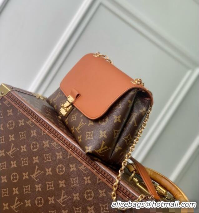 Low Cost Louis Vuitton Madeleine PM Bag in Monogram Canvas & Cognac Brown Leather M28611 2026