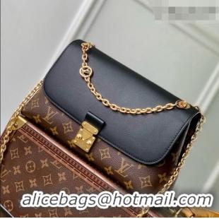 Grade Quality Louis Vuitton Madeleine PM Bag in Monogram Canvas & Black Leather M28610 2026